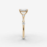 Dainty Pave - Emerald