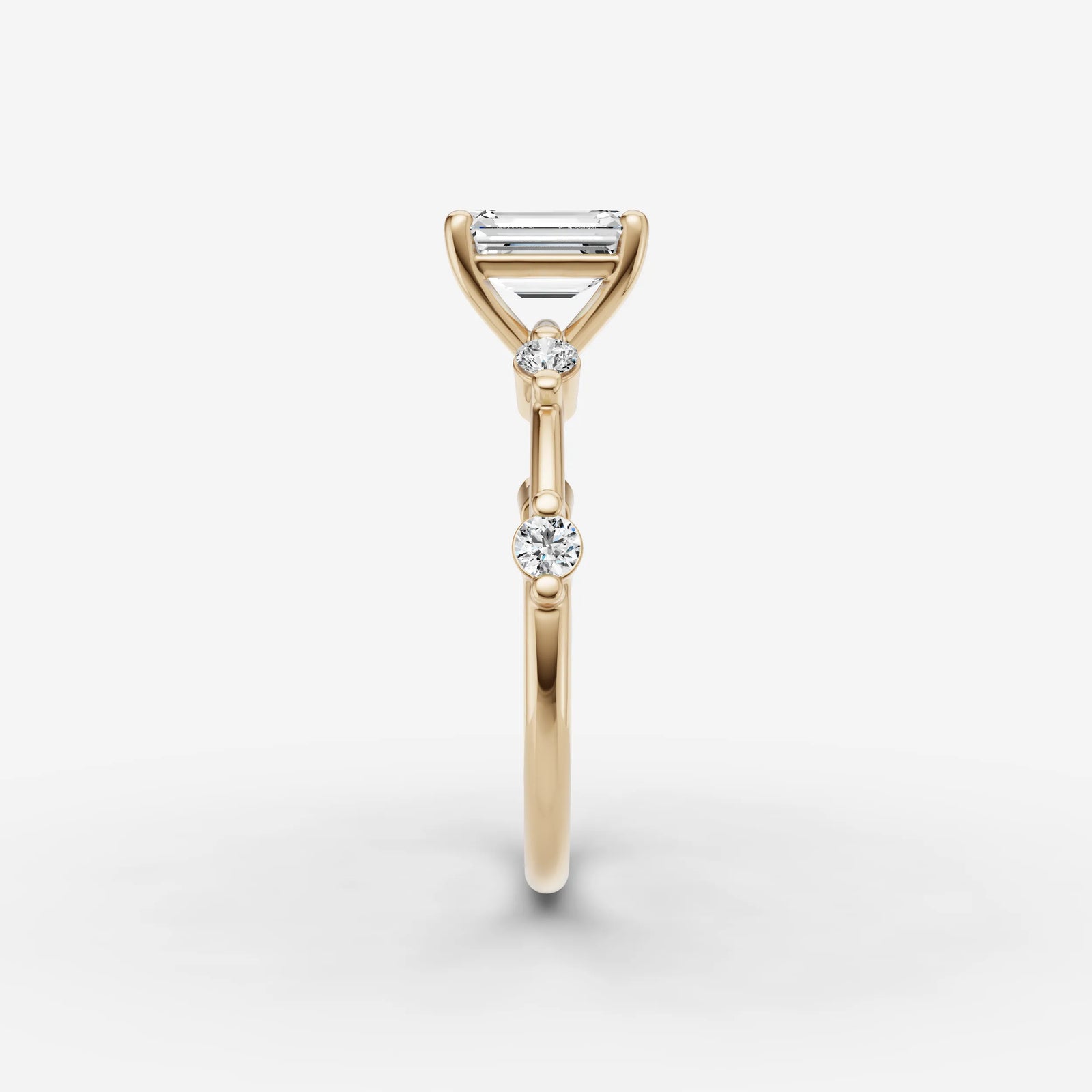 Dainty Pave - Emerald