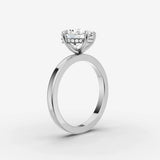 Horizon pear diamond setting in gold, view 16