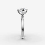 Horizon pear diamond setting in gold, view 17