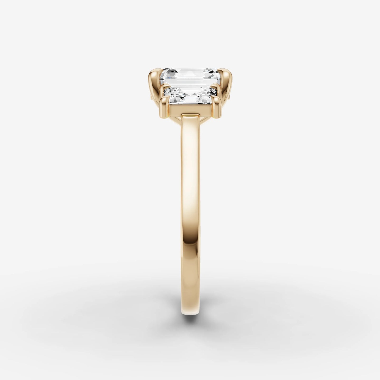 Three Stone - Asscher