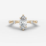 Dainty Pave - Marquise