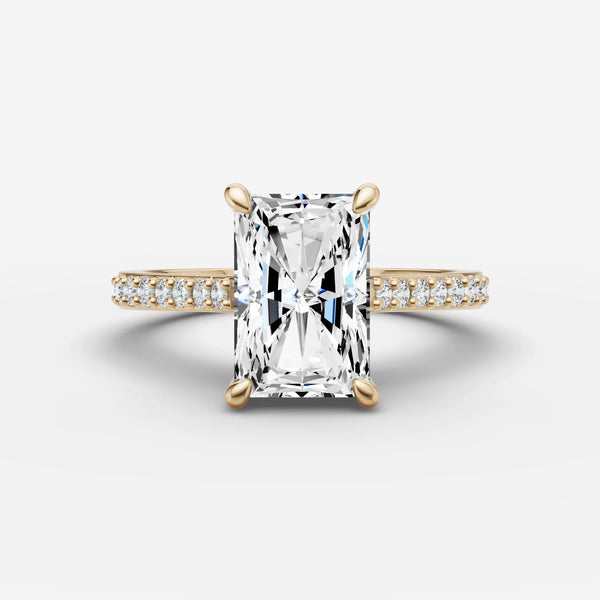 Etoile Cathedrale Radiant ring setting, view 1