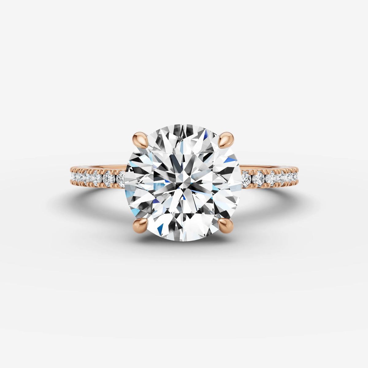 Hidden Halo & Pave - Round