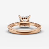 Hidden Halo & Pave - Princess