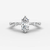 Dainty Pave - Marquise