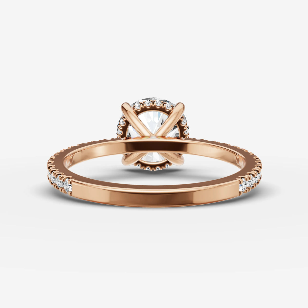 Hidden Halo & Pave - Round