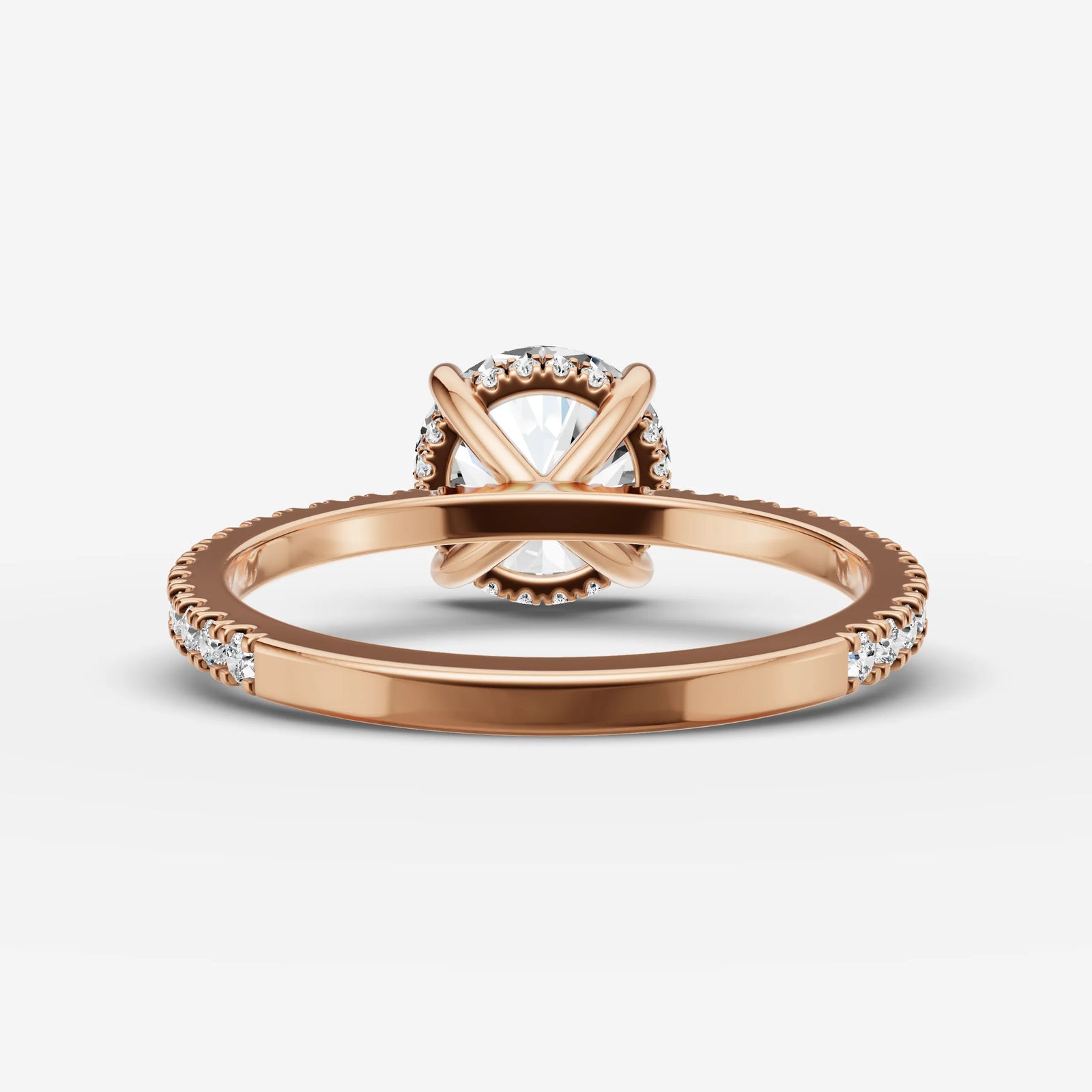 Hidden Halo & Pave - Round