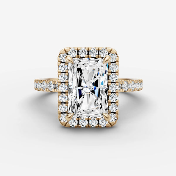 Aurore Etoile Radiant ring setting, view 1