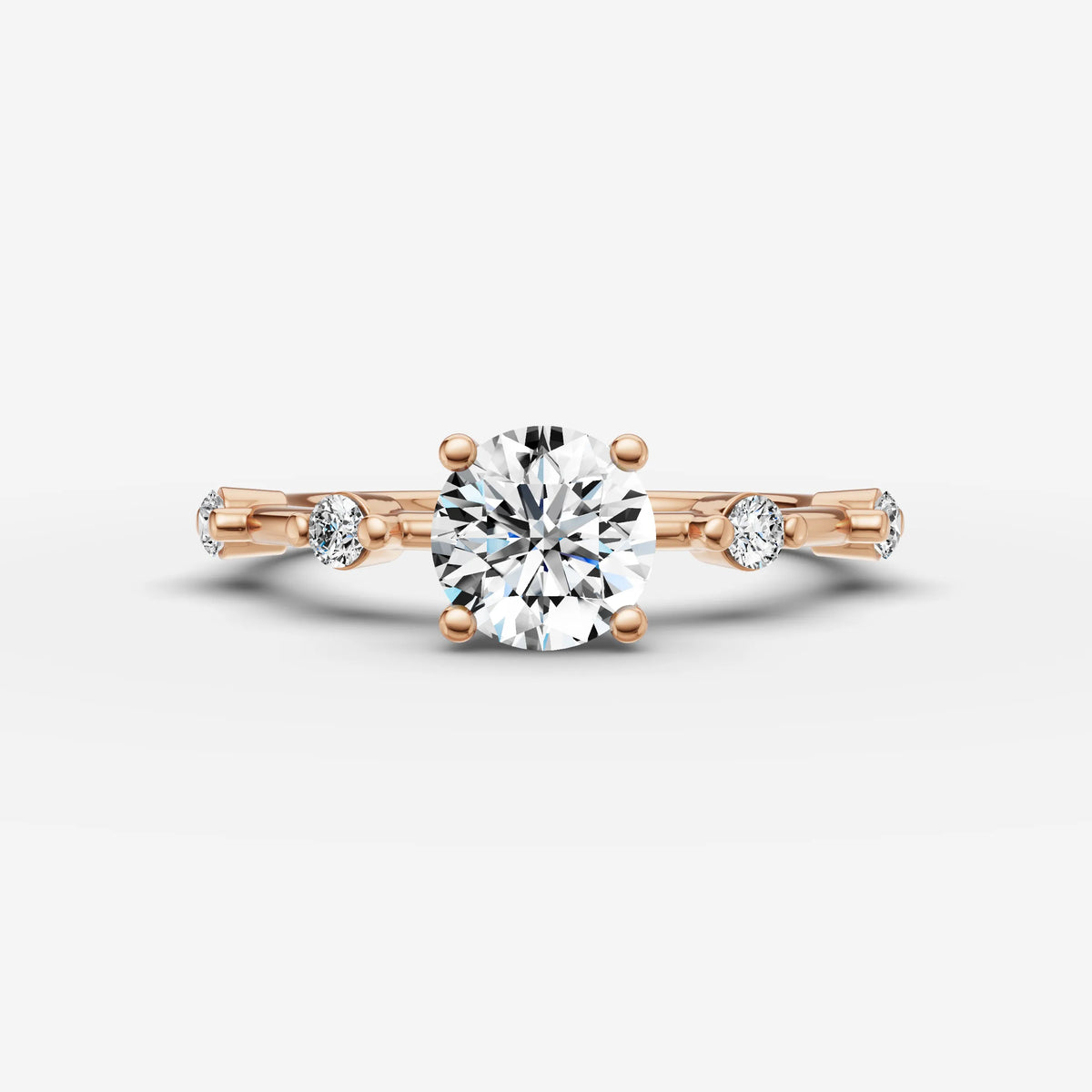 Dainty Pave - Round