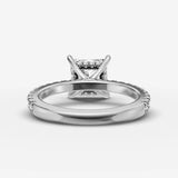 Hidden Halo & Pave - Princess