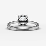 Hidden Halo & Pave - Round