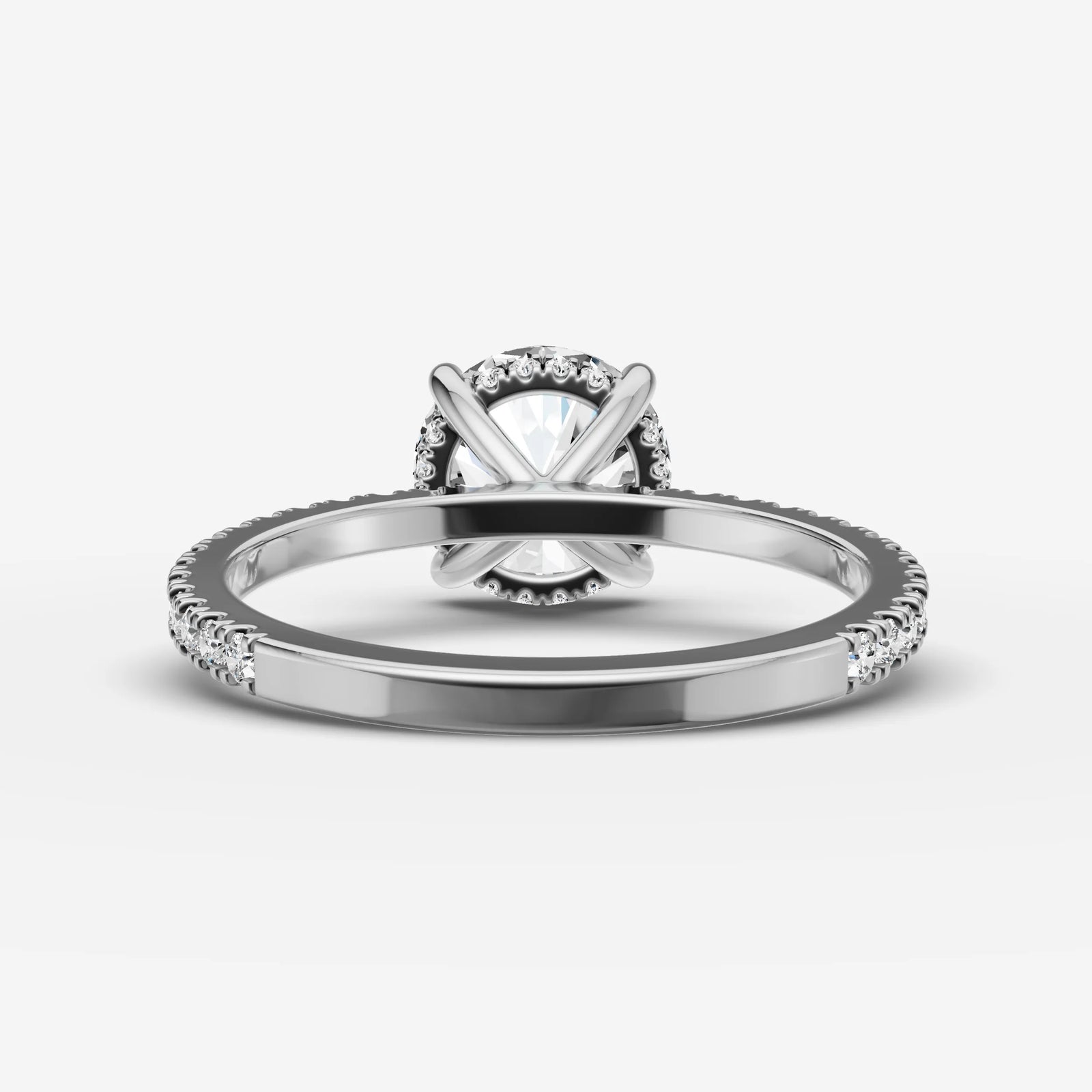 Hidden Halo & Pave - Round