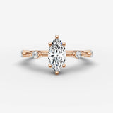 Dainty Pave - Marquise