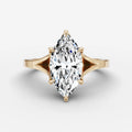 Split Shank - Marquise