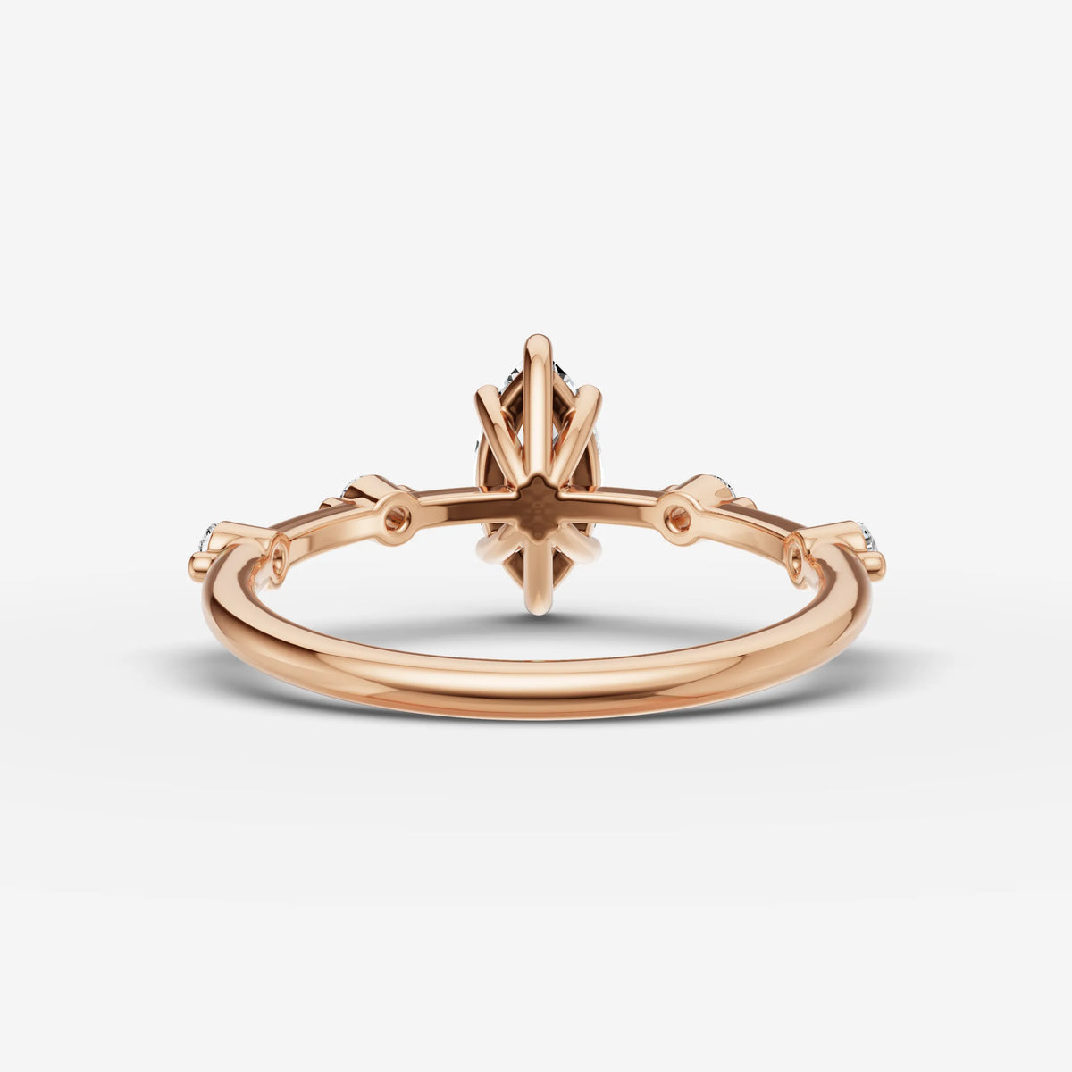 Dainty Pave - Marquise
