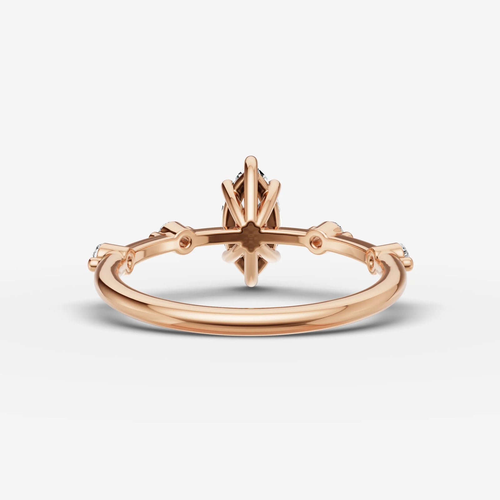 Dainty Pave - Marquise