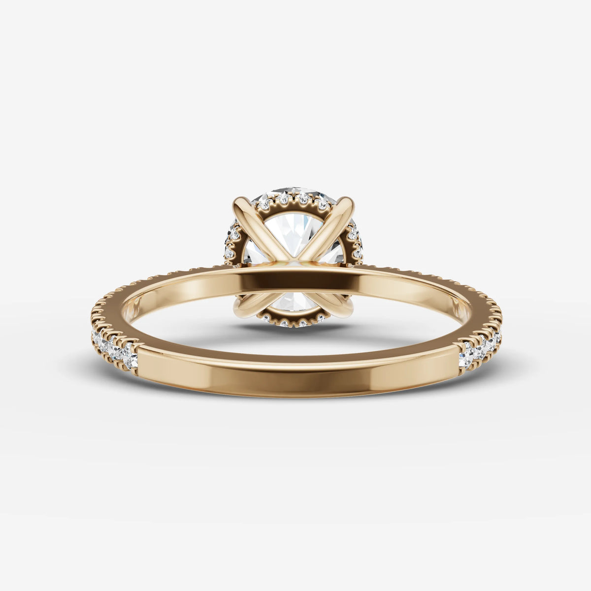 Hidden Halo & Pave - Round
