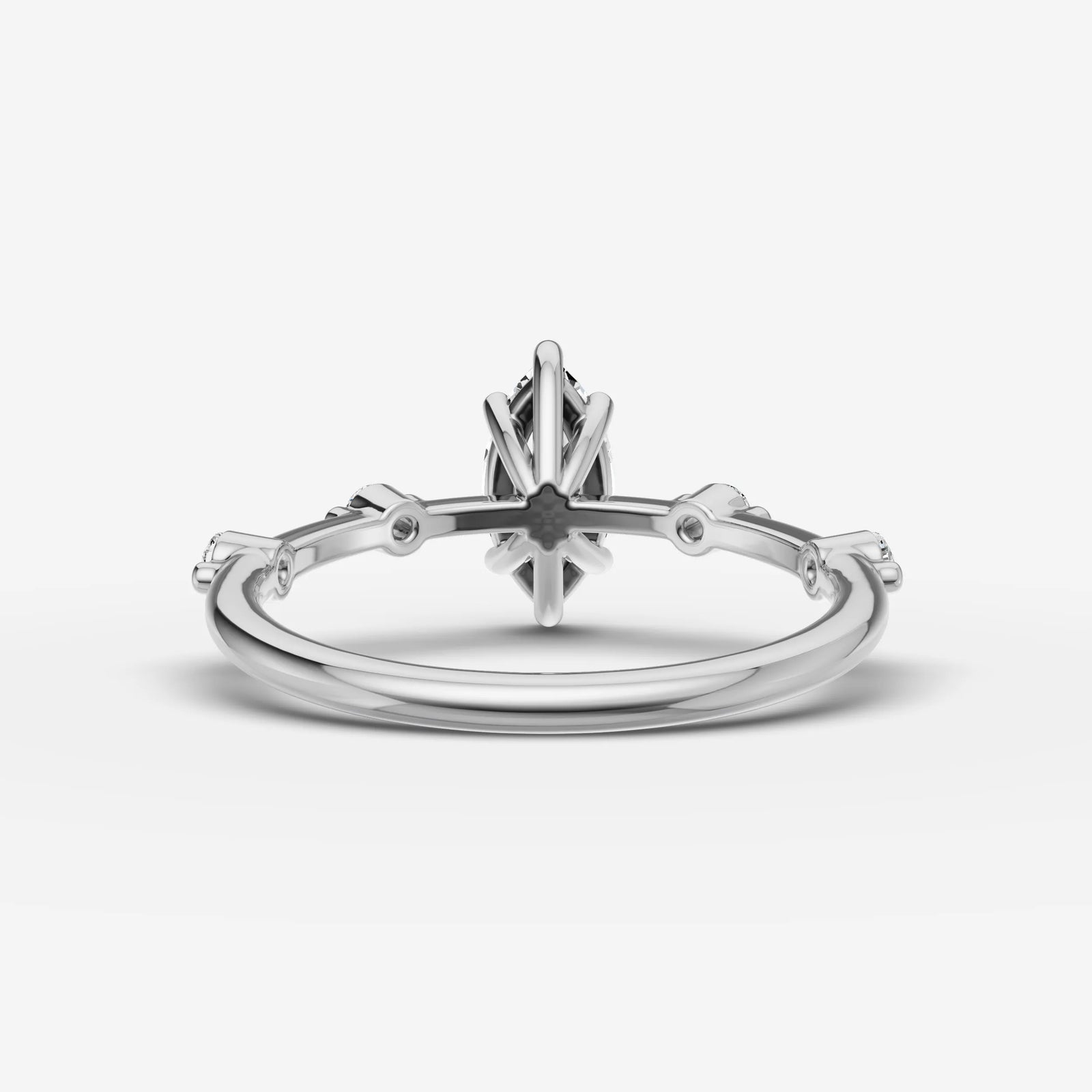 Dainty Pave - Marquise