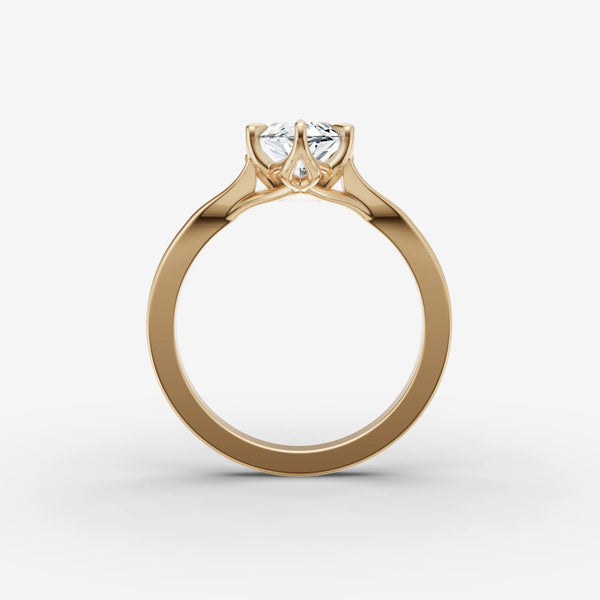 Riviere Marquise ring setting, view 2