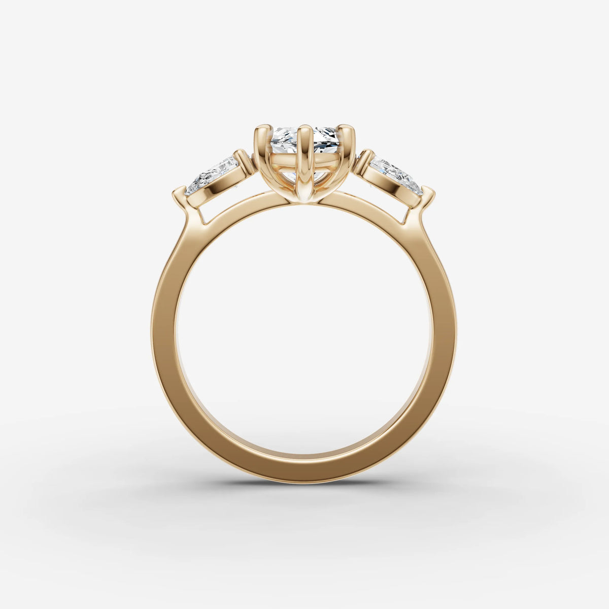 Three stone - Marquise