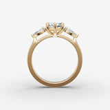 Three stone - Marquise