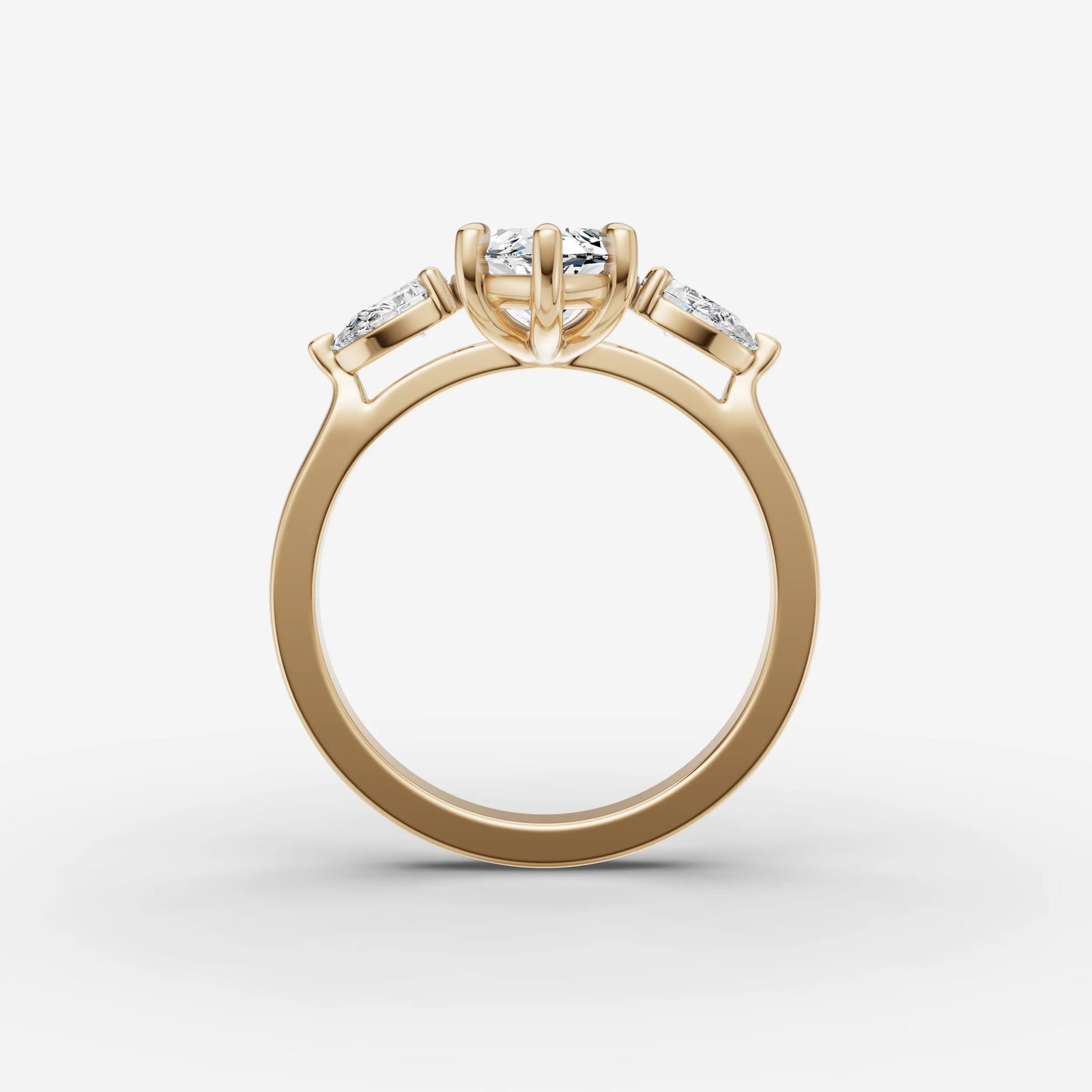 Three stone - Marquise
