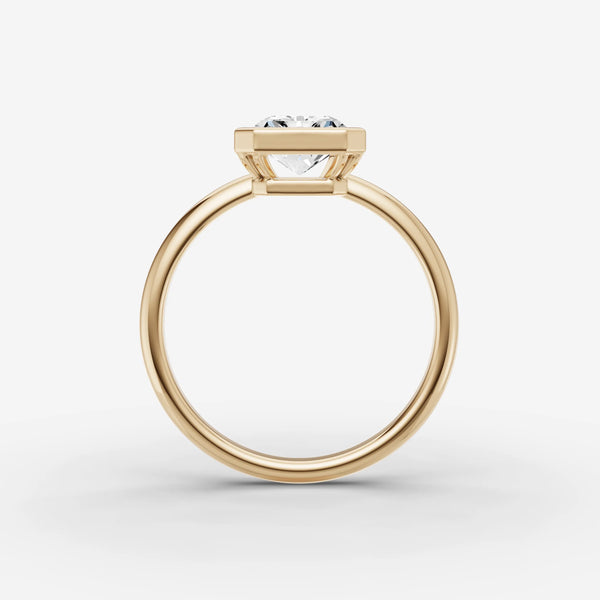 Sertir Radiant ring setting, view 2