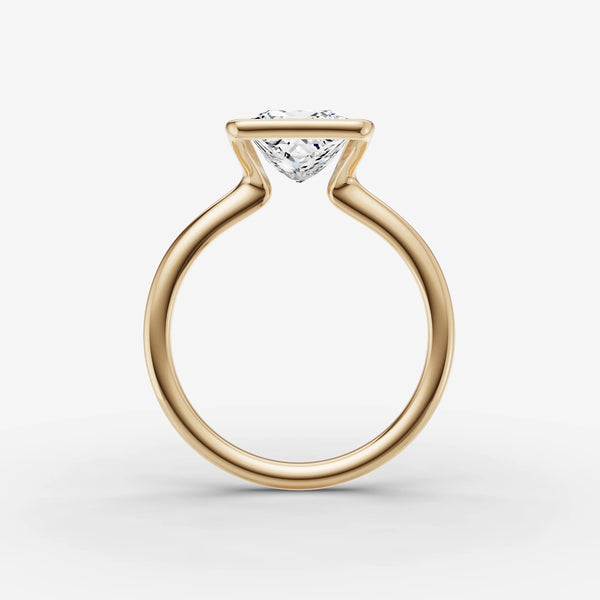 Demi Princess ring setting, view 2
