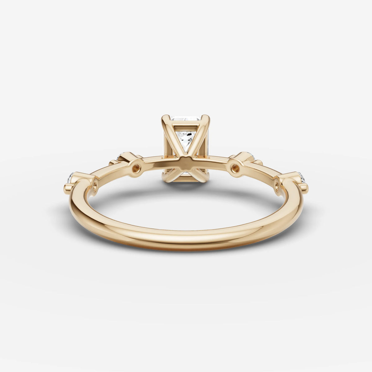 Dainty Pave - Emerald
