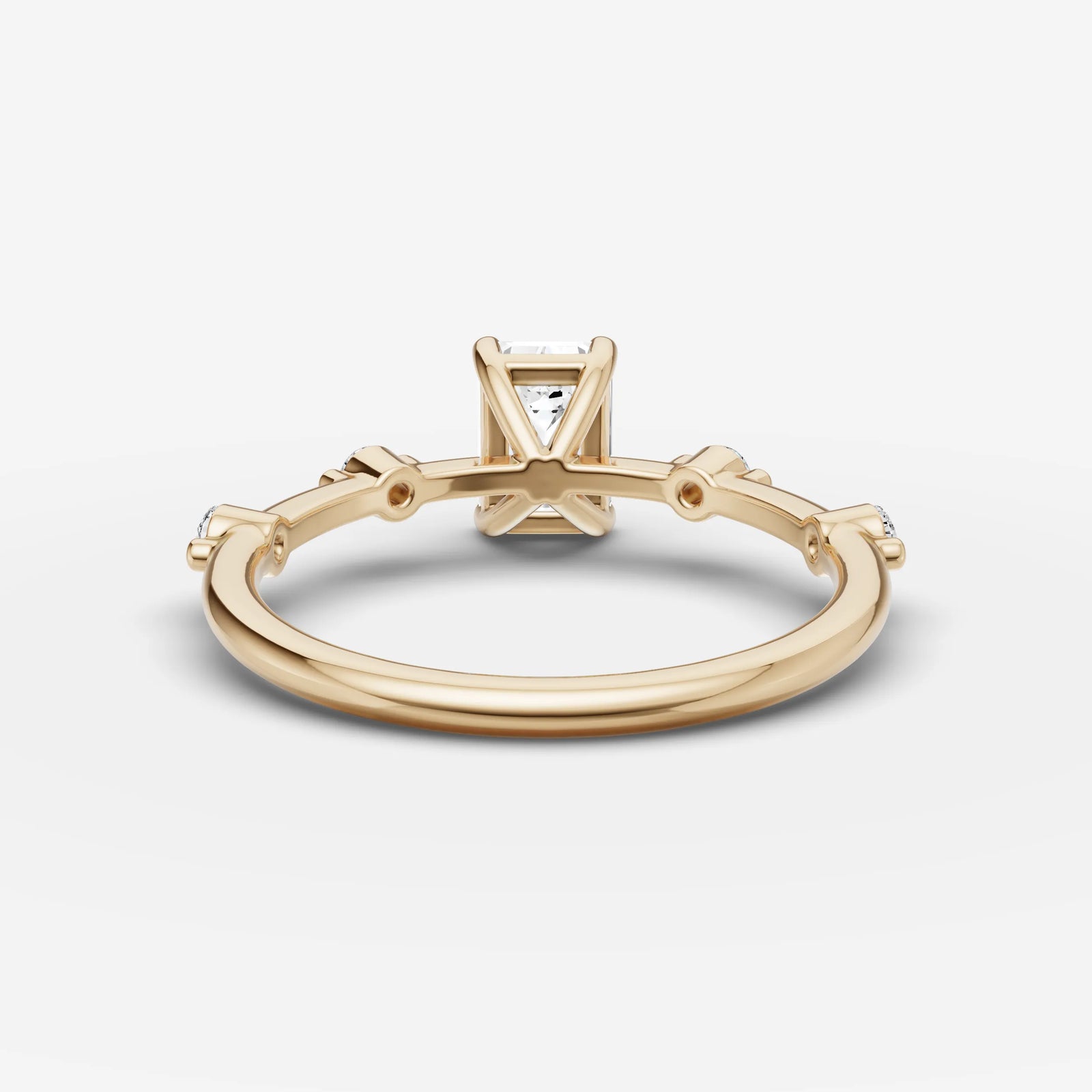 Dainty Pave - Emerald