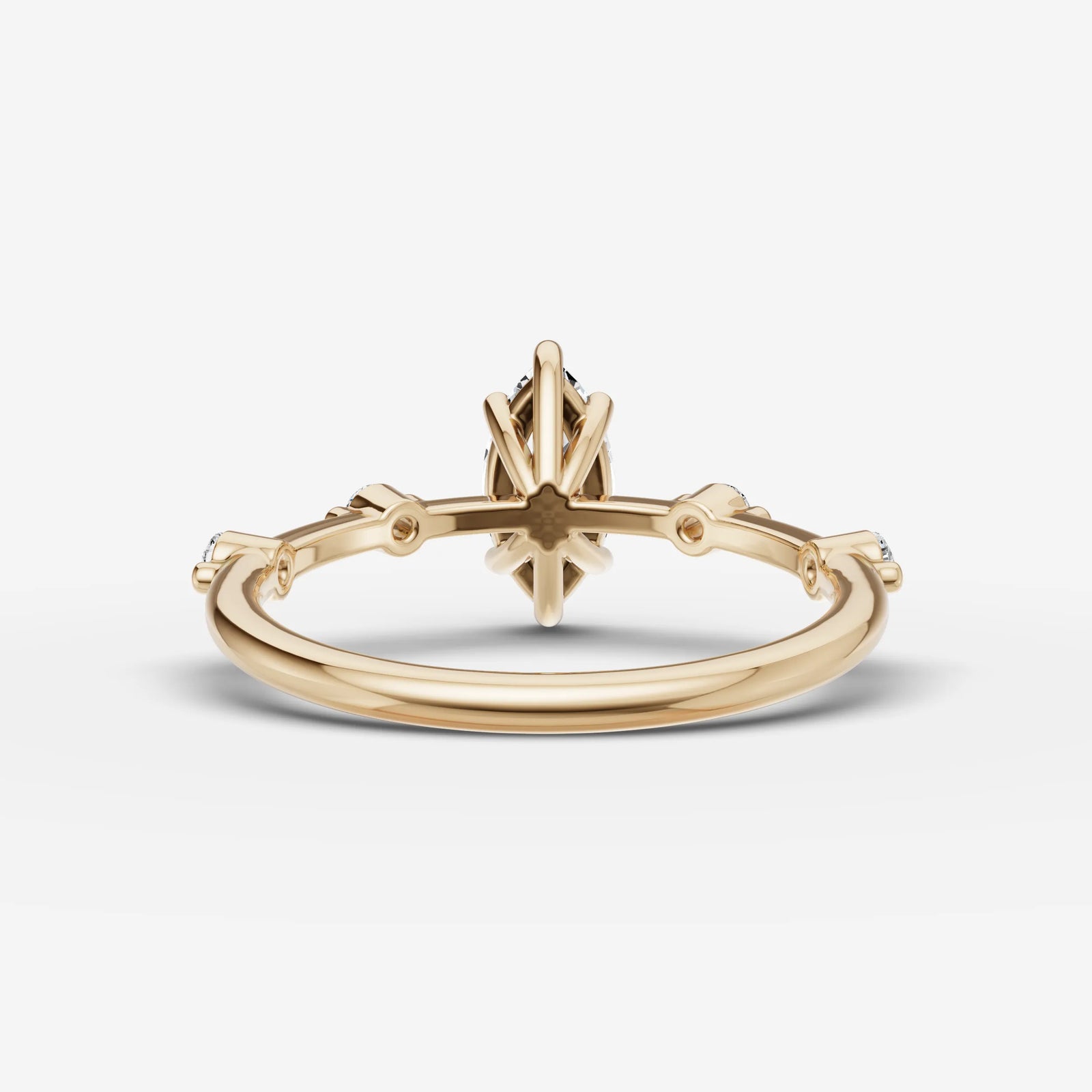 Dainty Pave - Marquise