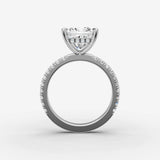 Hidden Halo & Pave - Princess