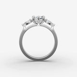 Three stone - Marquise