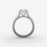 Aurore Etoile marquise diamond setting in gold, view 14