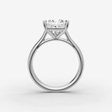 Cathedrale princess diamond setting in gold, view 15