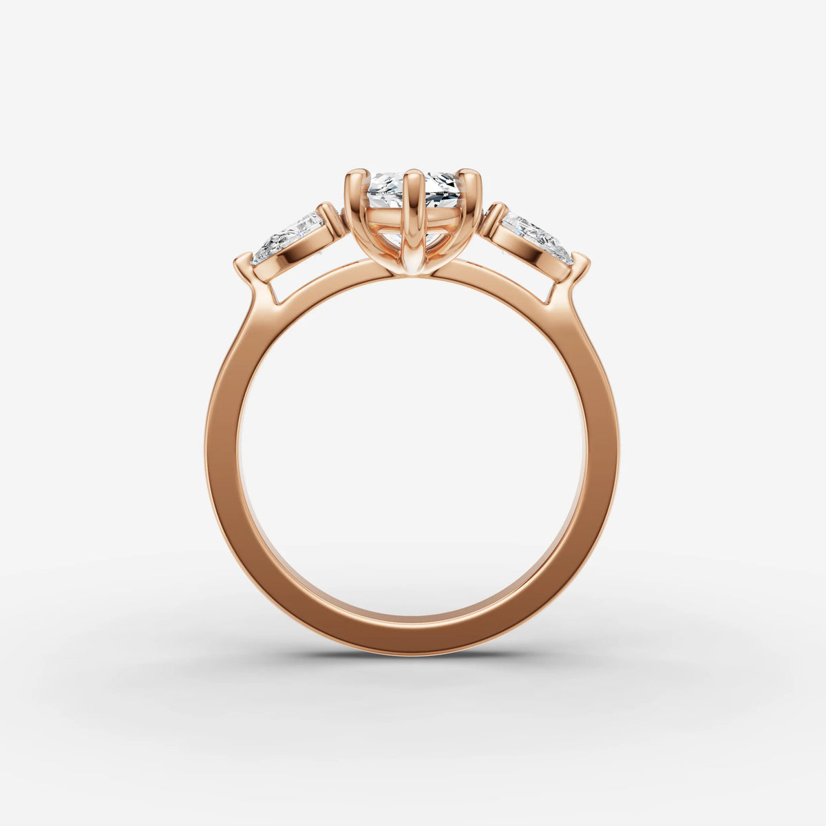 Three stone - Marquise