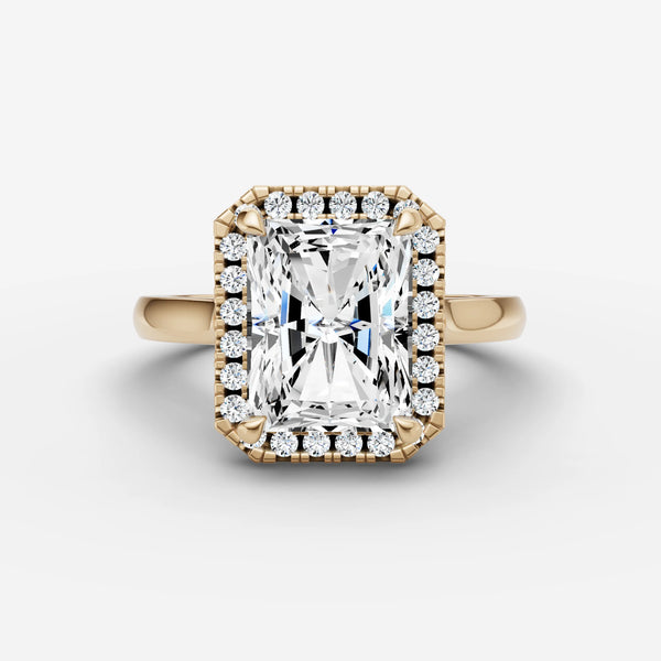 Aurore Radiant ring setting, view 1