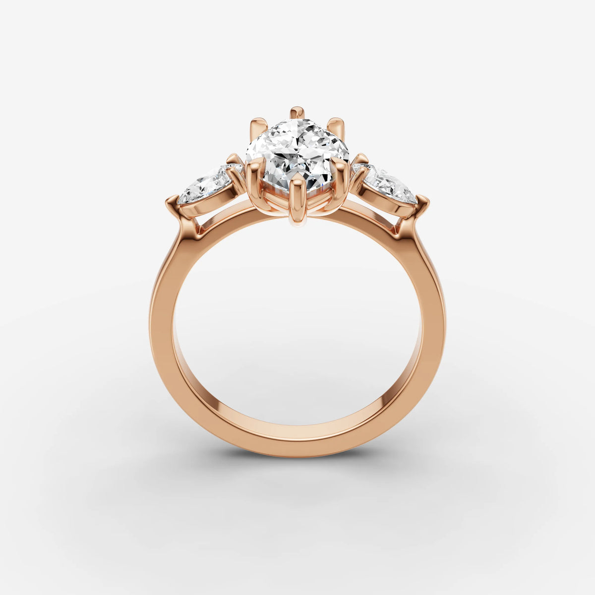 Three stone - Marquise