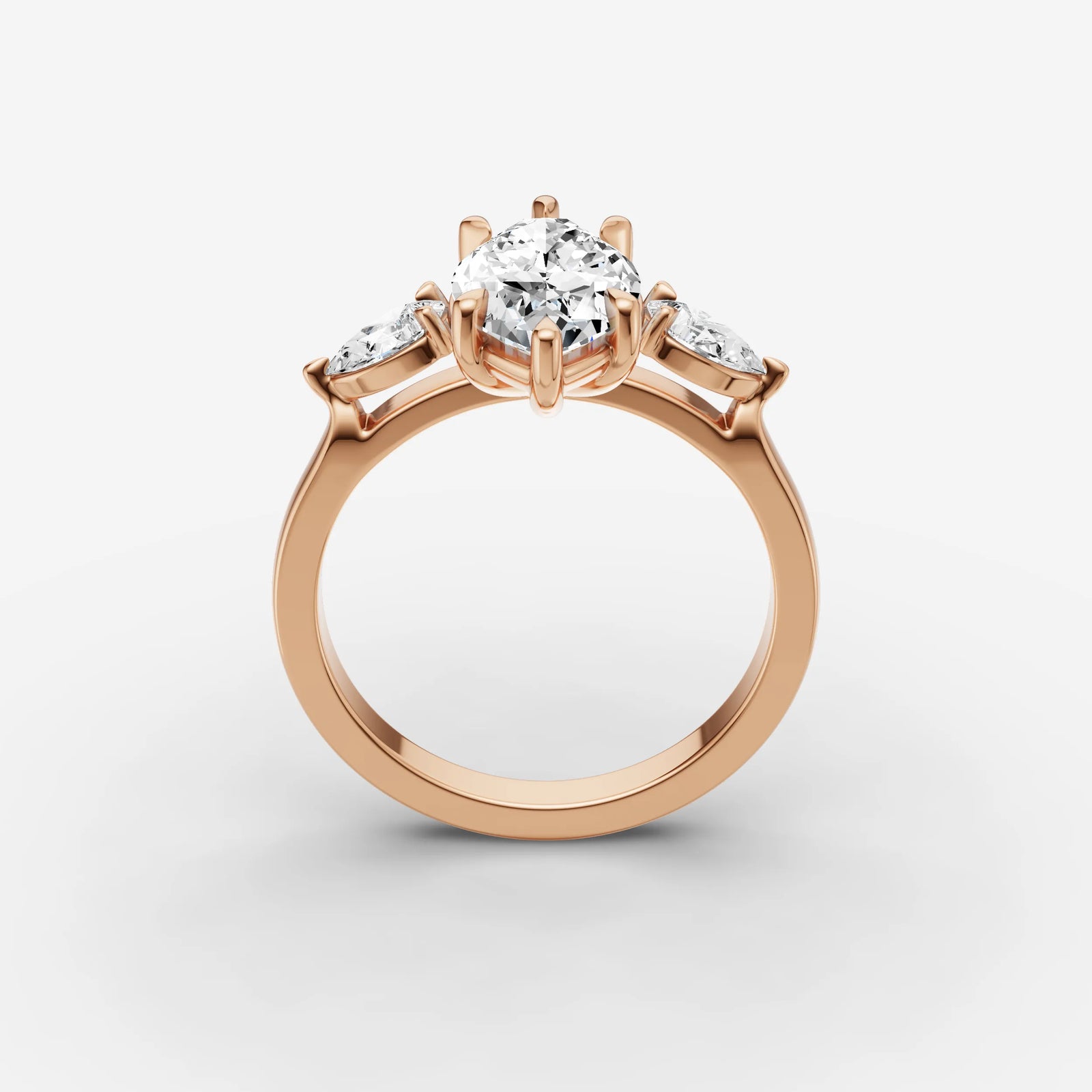 Three stone - Marquise