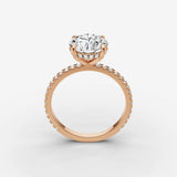 Hidden Halo & Pave - Round