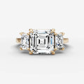 Three Stone - Asscher