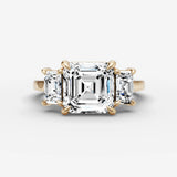 Three Stone - Asscher