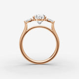 Three Stone - Oval