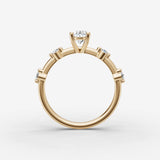 Dainty Pave - Oval
