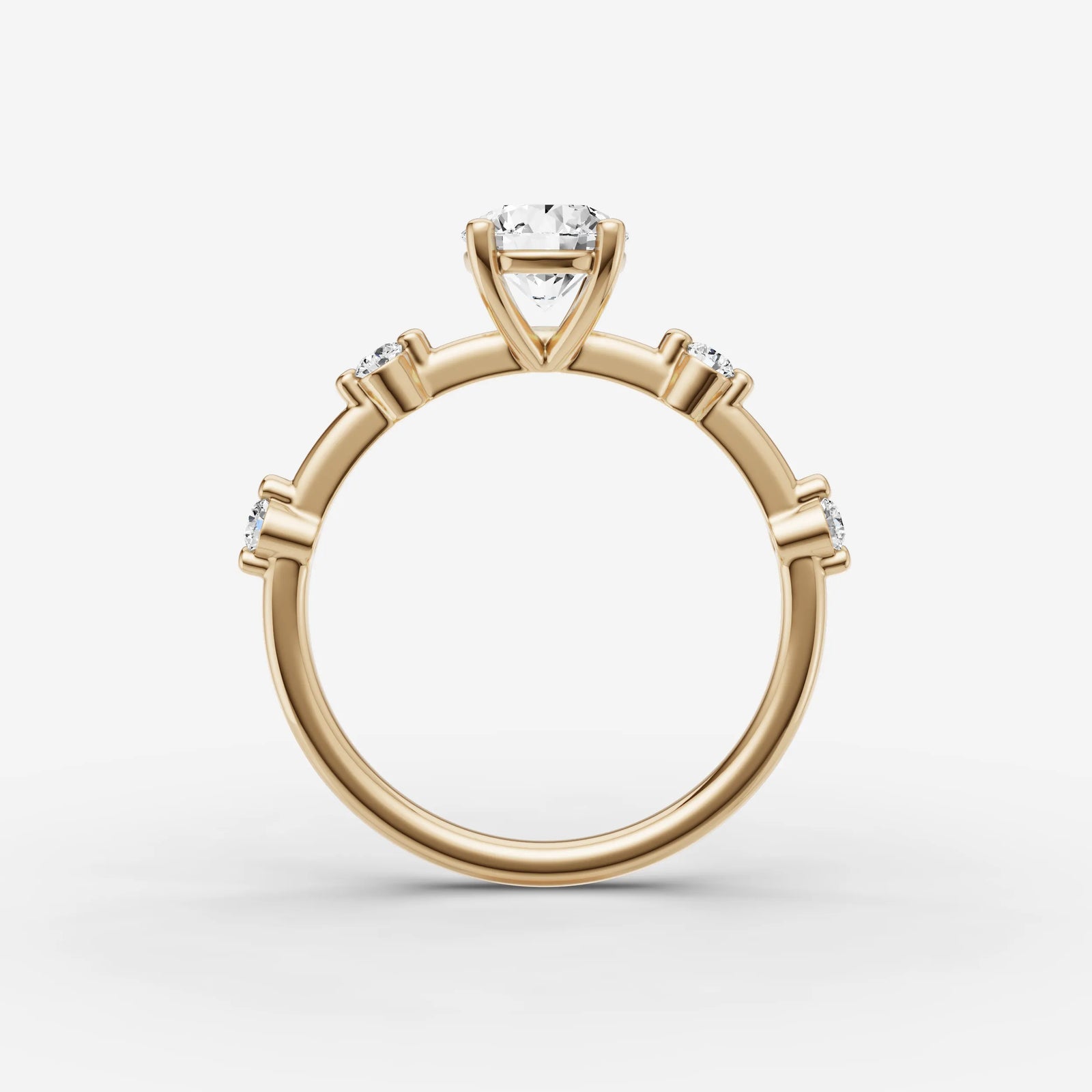 Dainty Pave - Round