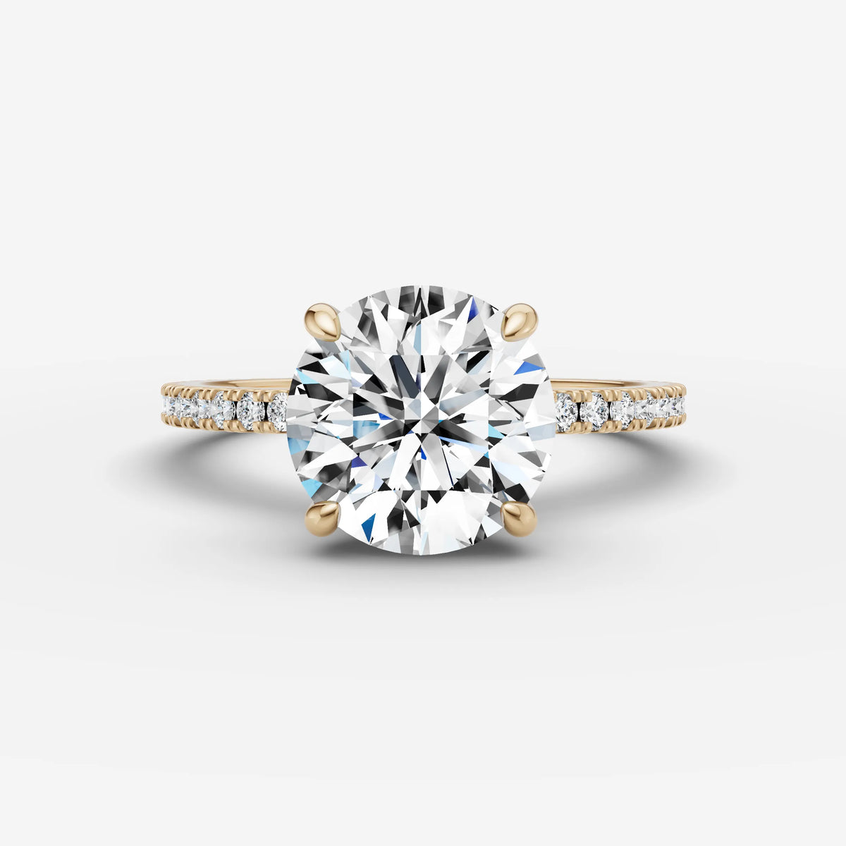 Hidden Halo & Pave - Round