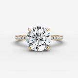 Hidden Halo & Pave - Round