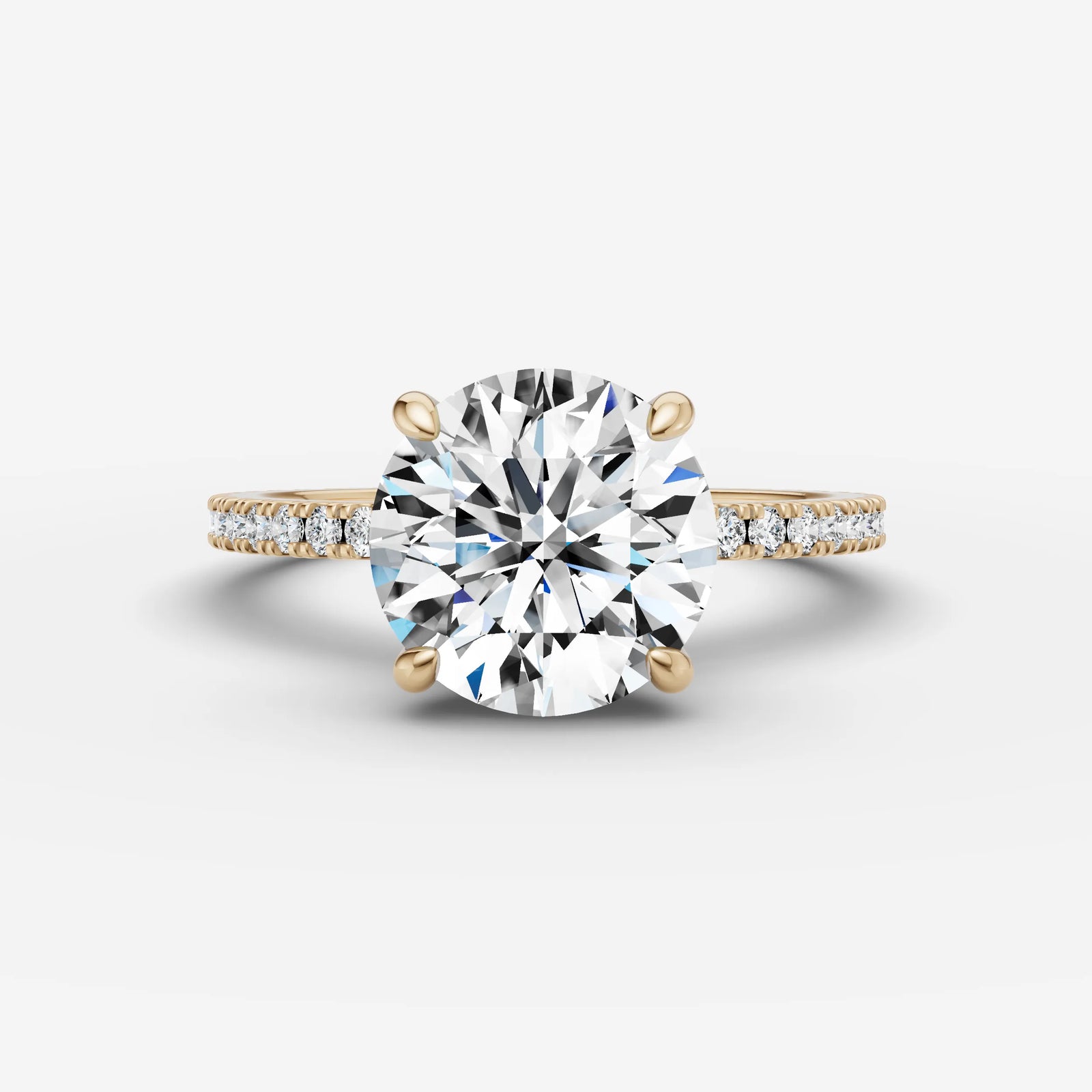 Hidden Halo & Pave - Round