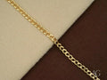 Solid 18k gold cuban link bracelet - luxurious and bold